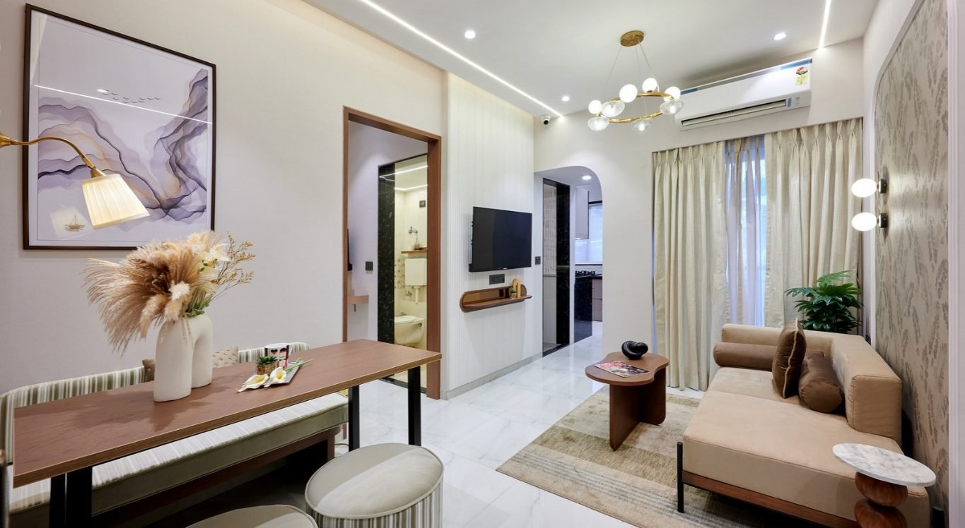 Suraksha Smart City 2bhk show-flat representation