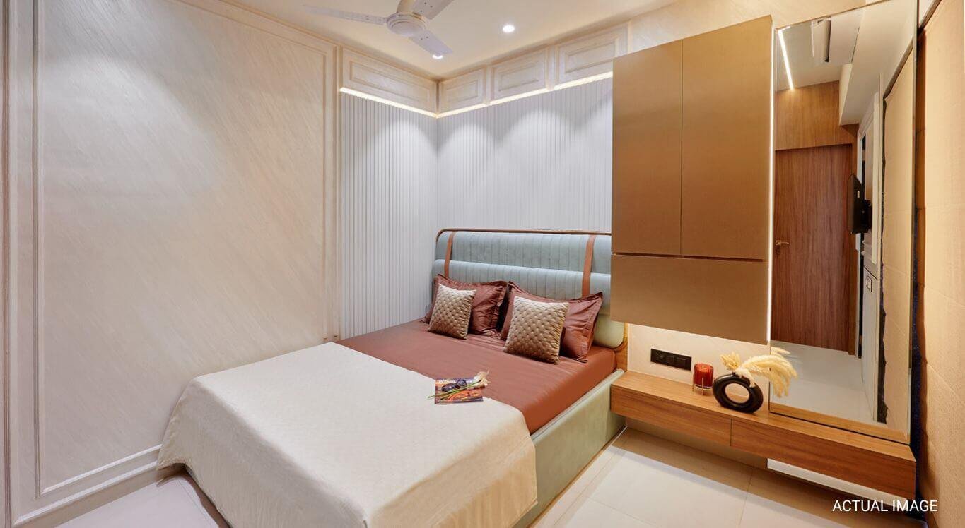 Suraksha Smart City luxe show-flat representation