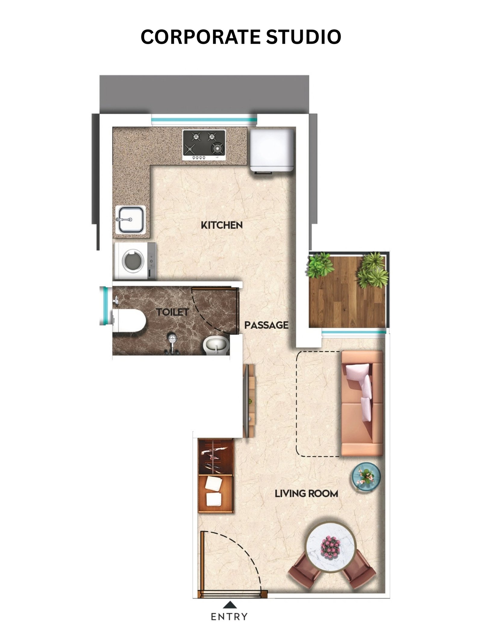 Corporate Studio developer unit plan